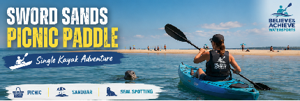 Summer Picnic Paddles 2026 - 11th July Sword Sands Picnic Paddle - Single Kayak Picnic Paddle
